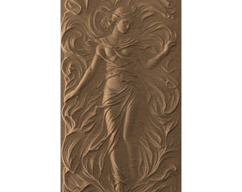 Muse STL model relief CNC router wood carving & 3D printing