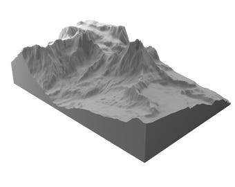 Matterhorn 3D Model File | STL File for CNC Milling and 3D Printing ...