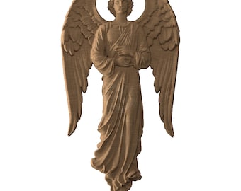 Angel v3 - STL file CNC woodcarving
