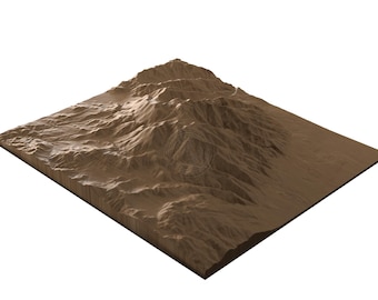 Mount Olympus 3D Model STL File – CNC Wood Carving & 3D Printing  (Digital Download)