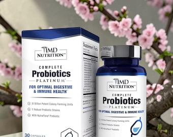1MD Ernährung Komplette Probiotika 30 Kapseln Verdauungs-Darm-Gesundheit Immunsystem Unterstützung USA