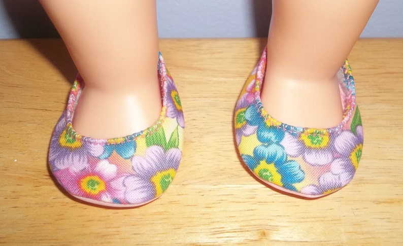 shoes with flowers on them