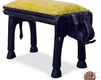 Banco Elephant | Mystic Collection | Handmade Stool
