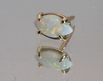 Elegant opal and Gold Tie Tack