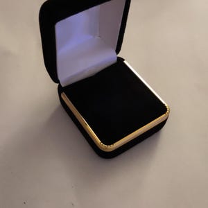 Velvet jewelry box upgrade.