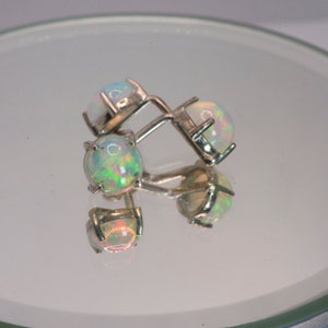 Crystal Opal Tie Tack