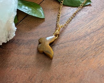 Gemstone Pendant Jewelry| Wire Wrapped Necklace| Boho Jewelry| Crystal Pendant