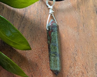 Gemstone Pendant Jewelry| Wire Wrapped Necklace| Boho Jewelry| Crystal Pendant