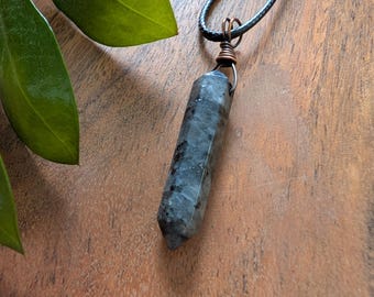 Gemstone Pendant Jewelry| Wire Wrapped Necklace| Boho Jewelry| Crystal Pendant
