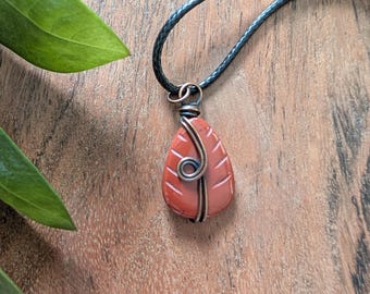 Gemstone Pendant Jewelry| Wire Wrapped Necklace| Boho Jewelry| Crystal Pendant