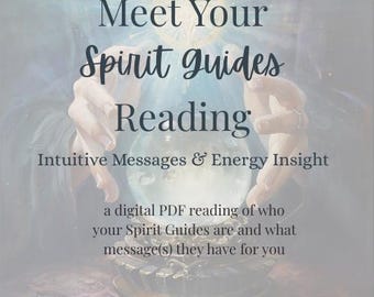 Spirit Guide Reading | Personalized Psychic Email Reading | Spiritual Guidance | Spiritual Awakening | Intuitive Development