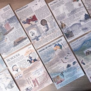 DIGITAL History Infographics | History Posters | Homeschool & Classroom Printable Visual Learning Resources image 3
