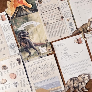 DIGITAL Palaeontology, paleontology, six-week lesson plan
