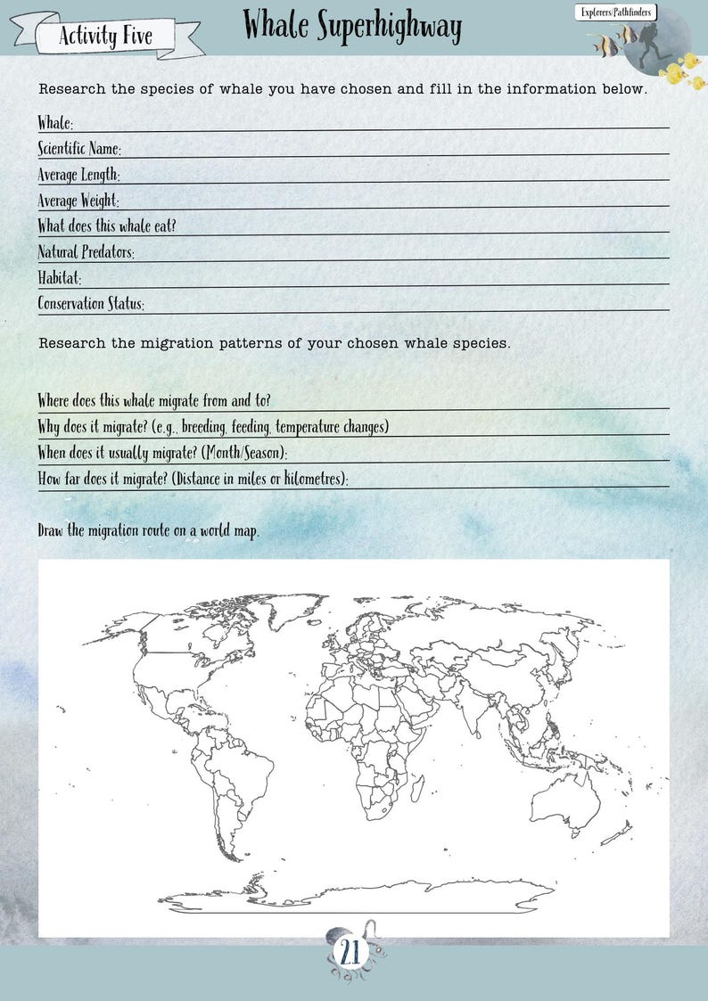 DIGITAL UPDATED Oceanography Lesson Plan | 4-Week Homeschool Unit Study | Oceans Science Curriculum PDF image 9