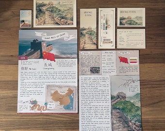 UNESCO Site Great Wall of China, lesson plans, homeschool