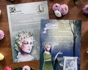 Myths and Legends, Special Offer! Eostre, digital download, spring goddess, spring equinox