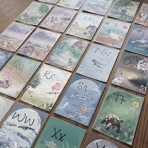 Natur ABC, Homeschool, Kindergarten, digitaler Download