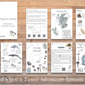 Fossiläventyr på Isle of Skye | Lektionsplan i paleontologi (digital nedladdning)