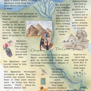DIGITAL History Infographics | History Posters | Homeschool & Classroom Printable Visual Learning Resources image 8
