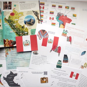 DIGITALE Südamerikaner und Peru Packung