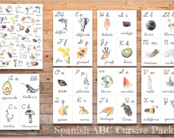 DIGITAL ABC SPANISH Poster and cards