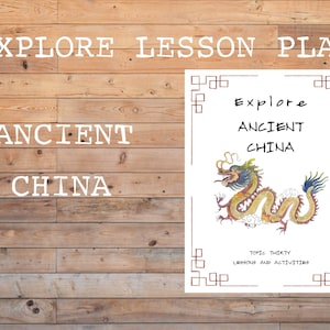 Erkunden Sie das alte China, Heimschule, chinesischen Drachen