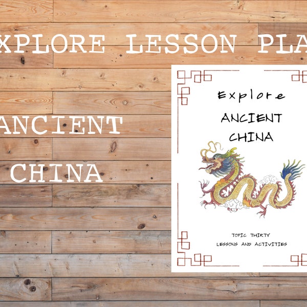 Explore Ancient China, homeschool, chinese dragon