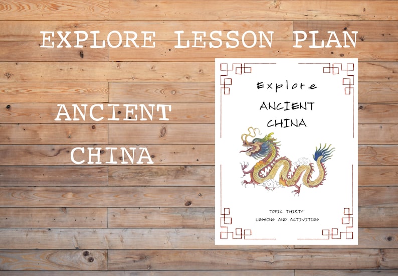 Ancient China Homeschool Pack | Printable Learning Resource (PDF ...