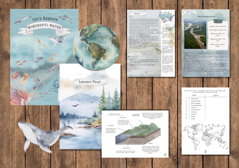 Water Science Lesson Plan | Oceans Unit Study, Ages 5-14 (digital ...