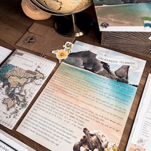 DIGITAL Isla Galápagos, carta de un explorador, patrimonio mundial de la UNESCO