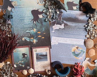 Meerjungfrauen | Mythen & Legenden 4 Stundenpläne | DIGITALE Homeschool Folklore Printable Pack