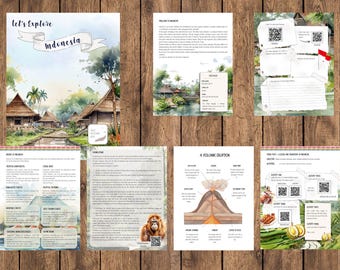 Indonesia Learning Pack | Asia Geography & Culture (Digital Download)