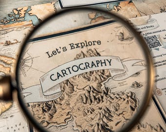 DIGITAL Cartography Lesson Plan | Homeschool Geography & STEM Learning Resource