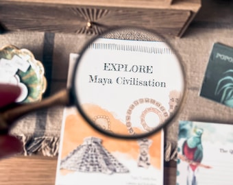 Maya Civilization Lesson Plan | Homeschool History Printable (Digital Download)