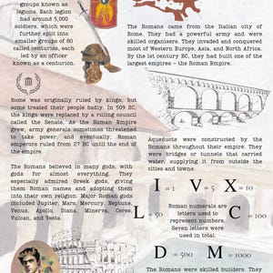 DIGITAL History Infographics | History Posters | Homeschool & Classroom Printable Visual Learning Resources image 10