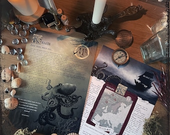 Der Kraken | Mythen und Legenden Digitaler Download | Homeschool Mythologie Lernressource