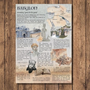 Babylon Poster - Etsy