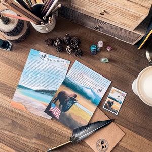 Carta DIGITAL del explorador de Yellowstone con plan de lección