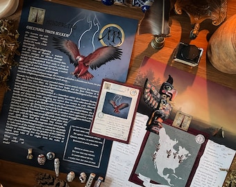 The Thunderbird | Myths & Legends Digital Download | Native American Folklore Homeschool Printable