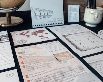 Lektionsplan för antikens Rom | Hemundervisning i historia (digital nedladdning)