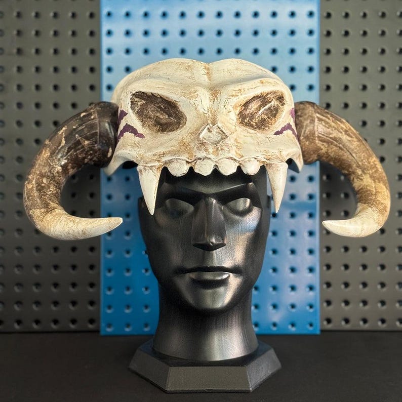 Zelda TOTK The Evil Spirit, Cosplay Custom Mask, Helmet, Costume Wearable Movie Prop image 1