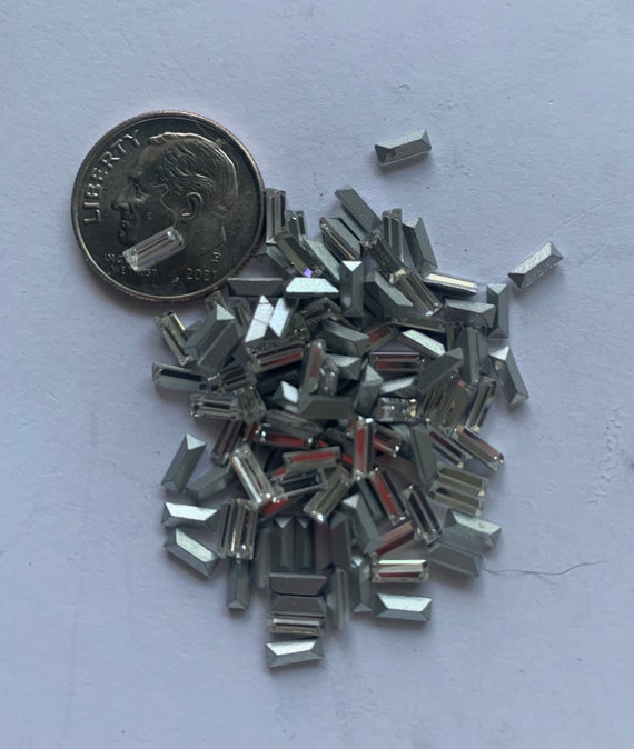 Vintage Swarovski Crystal Baguettes Article 4501 First Quality 5x2mm Machine made in Austria