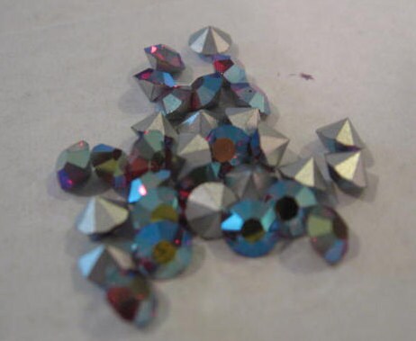 Starlight Rhinestone Design Vintage Swarovski Starlight Rhinestones Ss17 P33, 4- 4.1mm, Article ...