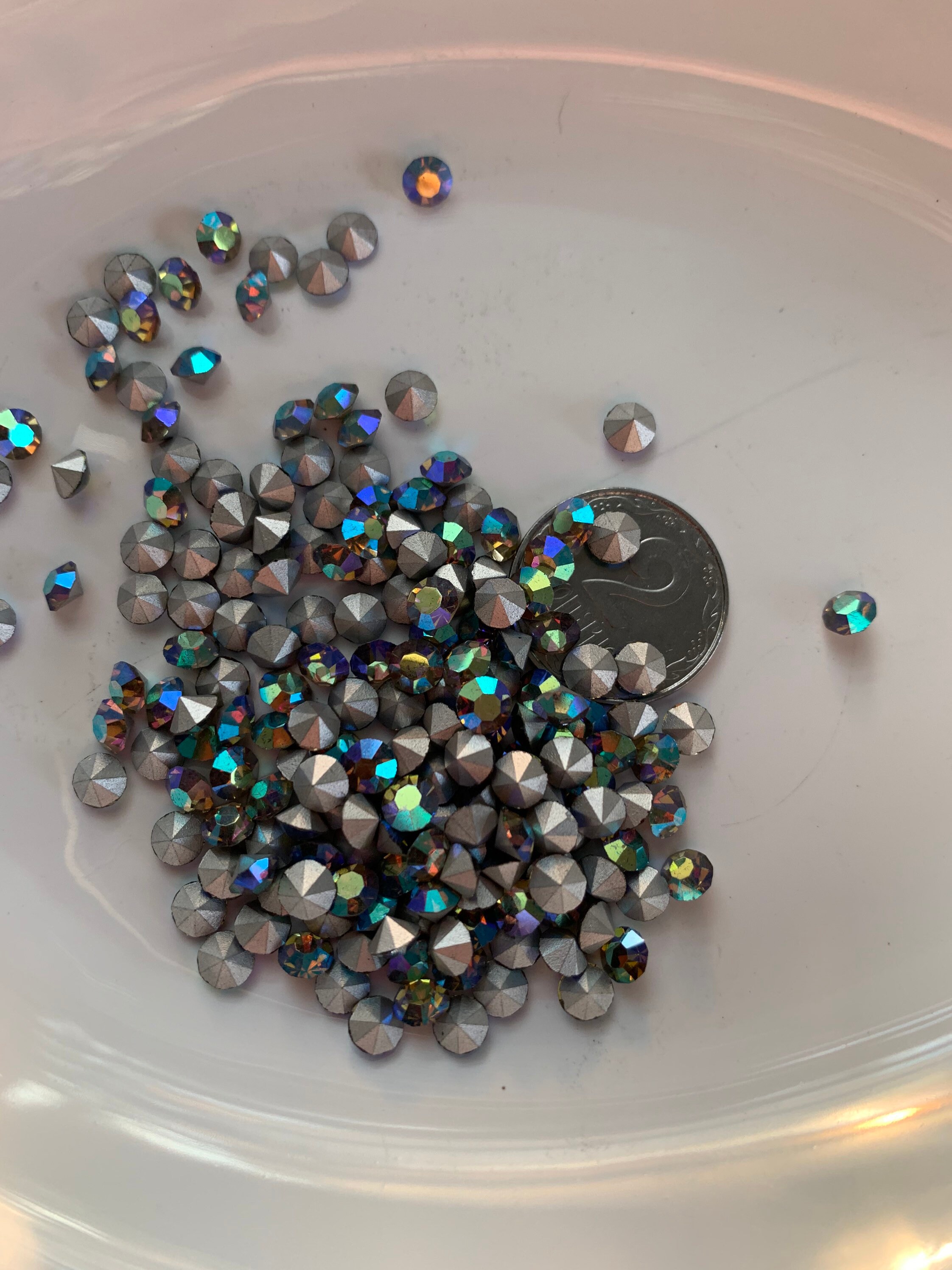 Starlight Rhinestone Design Vintage Swarovski Starlight Rhinestones Ss17 P33, 4- 4.1mm, Article ...