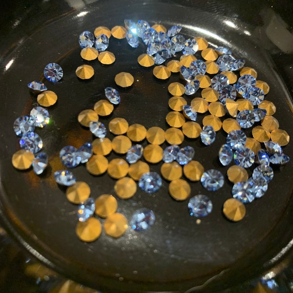 Sapphire Rhinestones Etsy