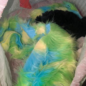 Faux Fur Scraps