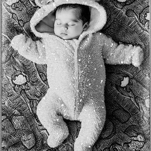 Personalised Glitter Photo Print – Hand-Finished Sparkle Art (Framed/Unframed) image 4