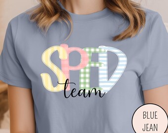SPED Teacher, SPED Team Shirt, Special Education Teacher Shirt, Back To School Gift, Inclusion Support Crew, Special Ed Squad Tee, SPED Gift
