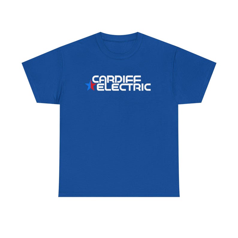 Cardiff Electric, Halt and Catch Fire, Unisex Heavy Cotton Tee, Casual Graphic Shirt, Everyday Wear Tee, Gift for Him/Her image 7