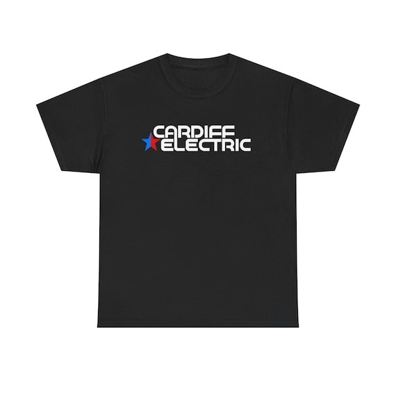 Cardiff Electric, Halt and Catch Fire, Unisex Heavy Cotton Tee, Casual Graphic Shirt, Everyday Wear Tee, Gift for Him/Her
